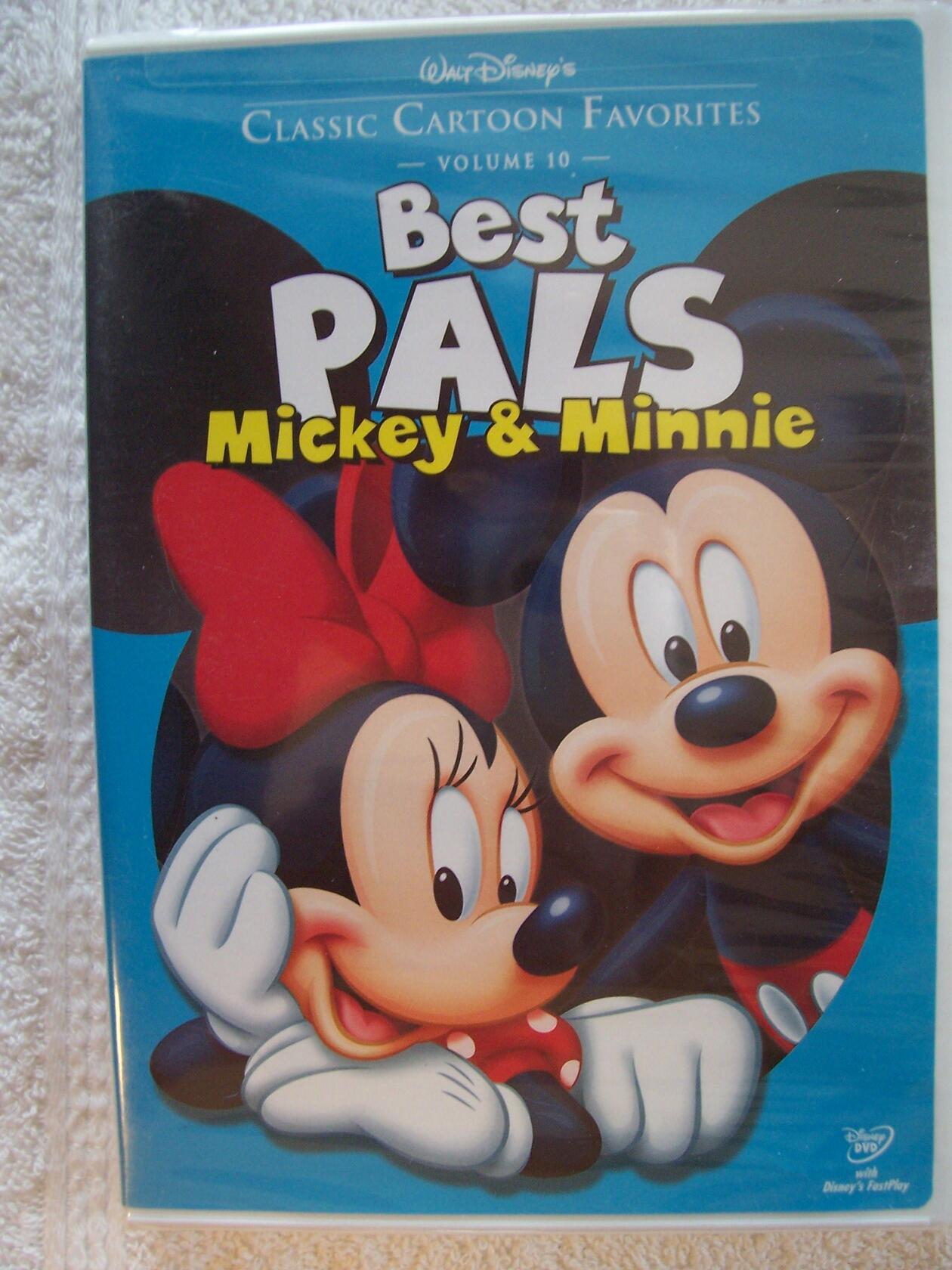 Classic Cartoon Favorites, Vol. 10: Best Pals - Mickey and Minnie [DVD] - Very Good