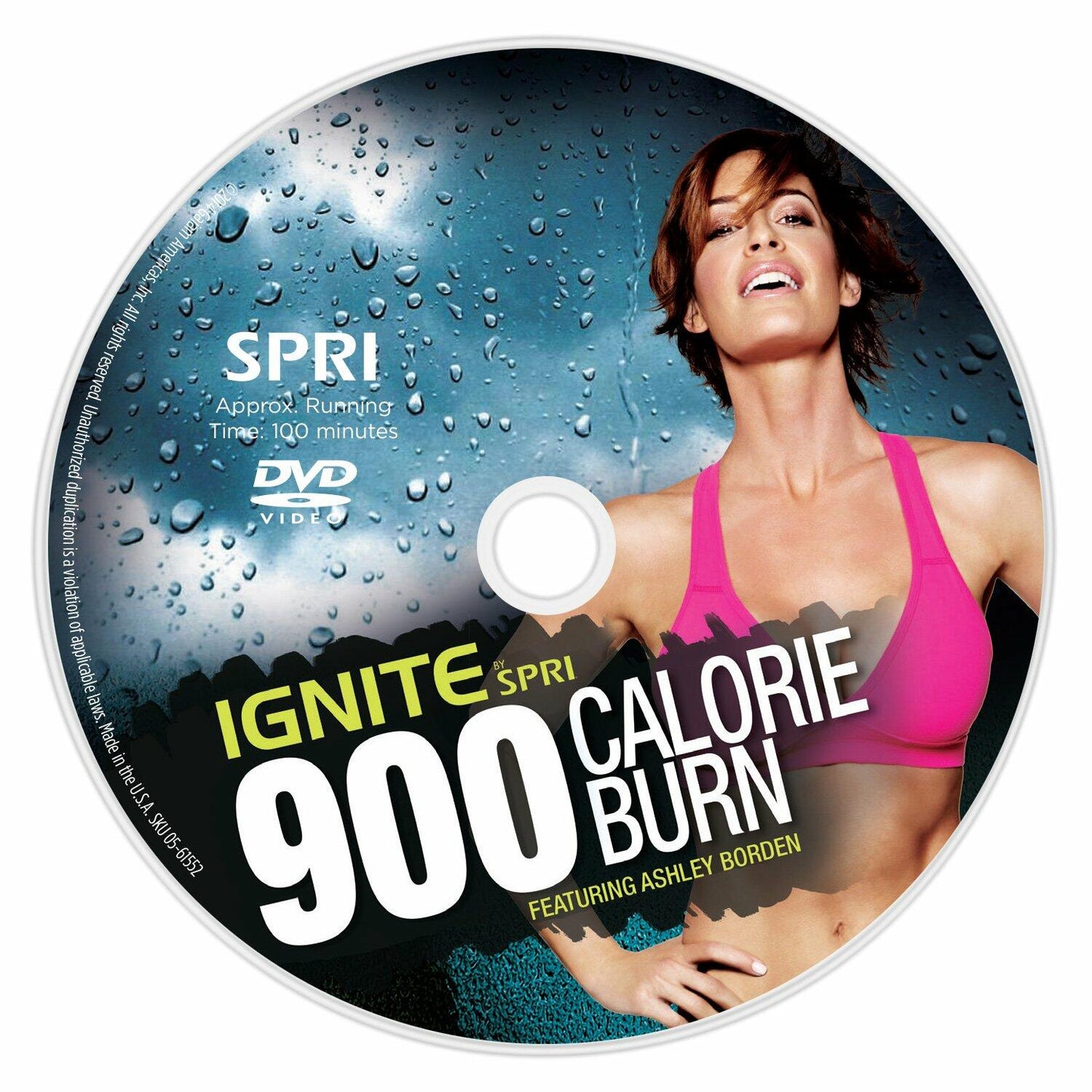 IGNITE BY SPRI 900 CALORIE BURN FEAT. ASHLEY BORDEN [DVD]