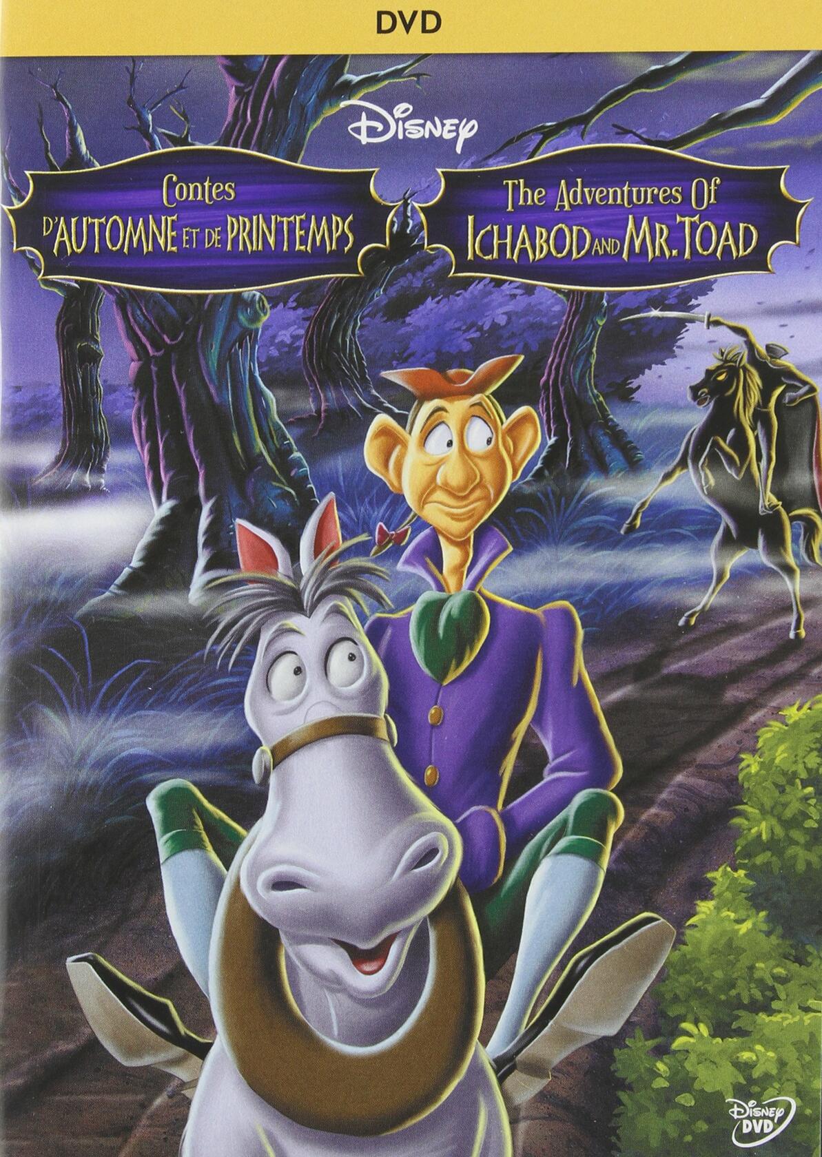 The Adventures Of Ichabod And Mr. Toad [DVD] - Very Good