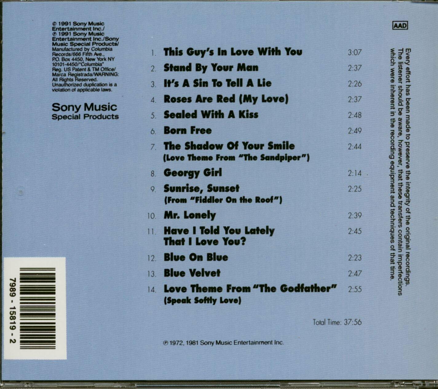 Greatest Hits [Audio CD] Vinton, Bobby