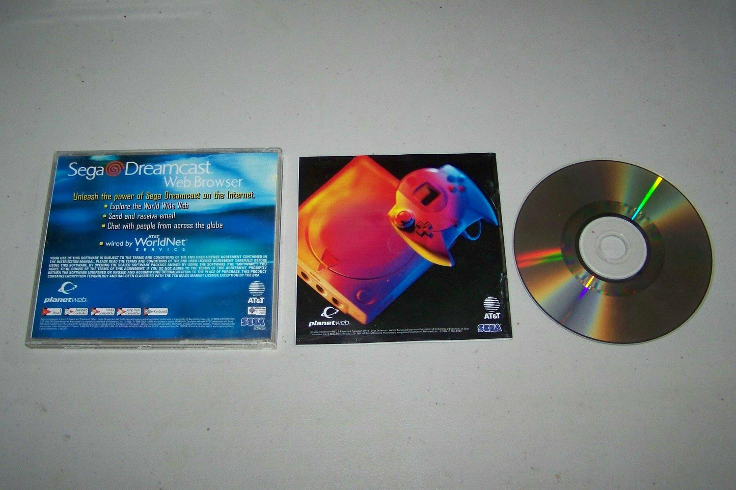 Sega Dreamcast Web Browser [CD-ROM] - Very Good