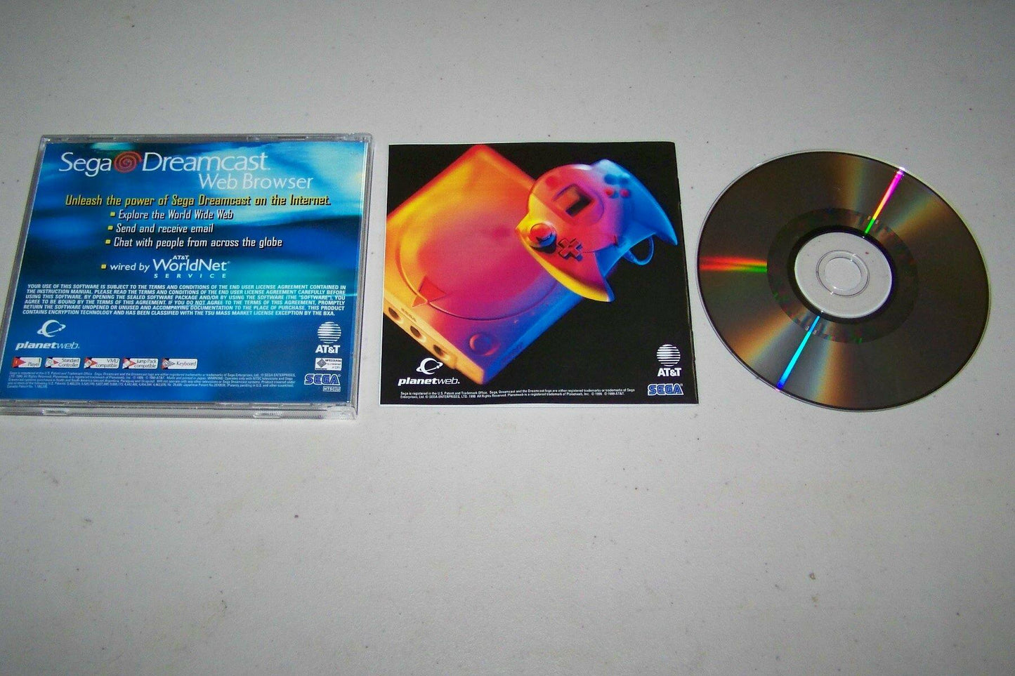Sega Dreamcast Web Browser [CD-ROM] - Very Good
