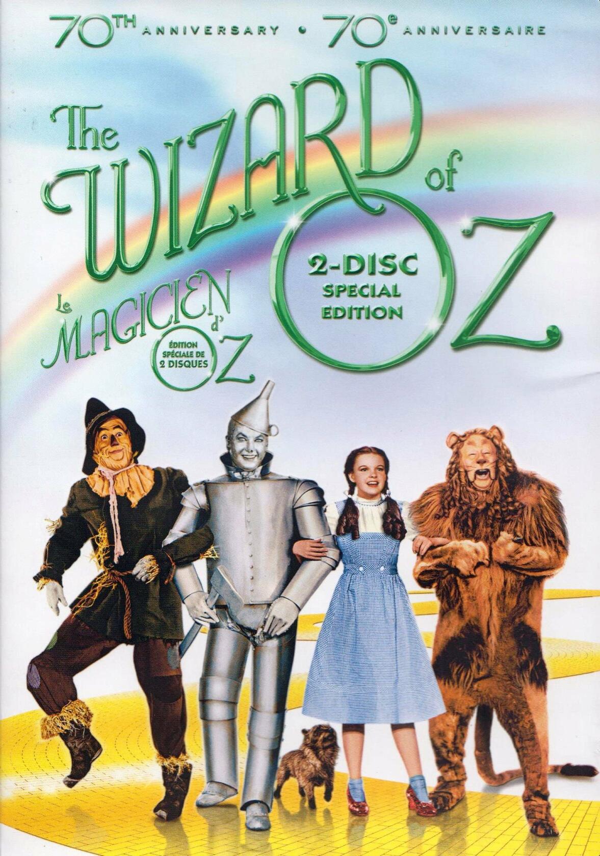 The Wizard of Oz (70th Anniversary 2-disc Special Edition) [DVD] - Very Good