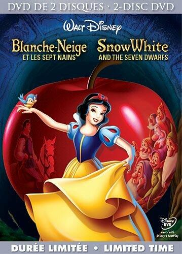 Snow White and the Seven Dwarfs (Bilingual English/French) [DVD] - Very Good