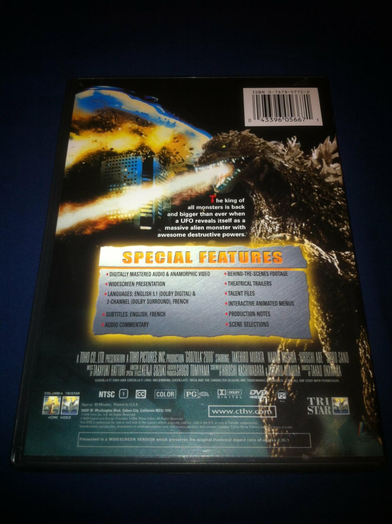 Godzilla 2000 (Bilingual) [DVD] - Very Good