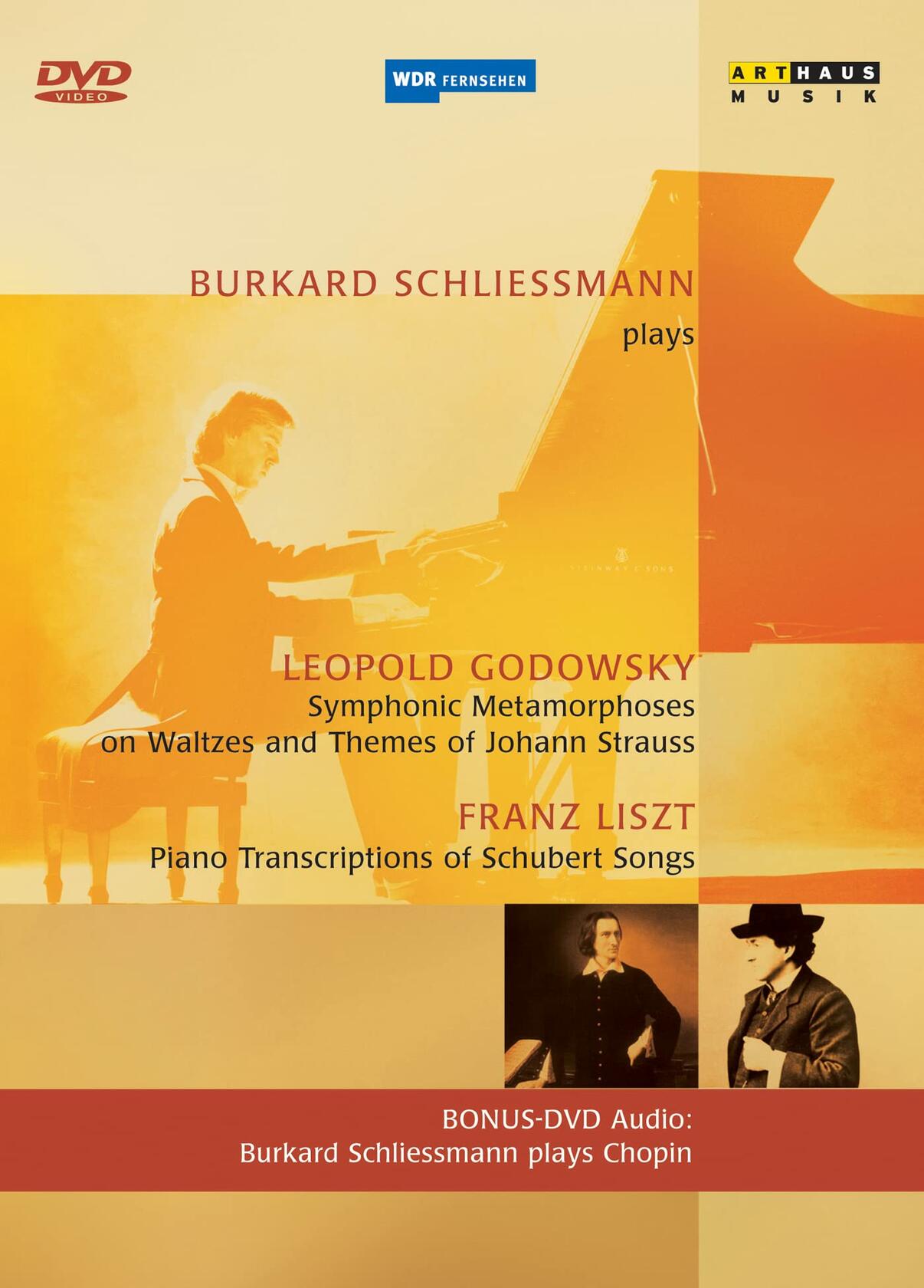 Godowsky, Leopold - Schliessmann Plays Godowsky And Liszt [DVD] - Good