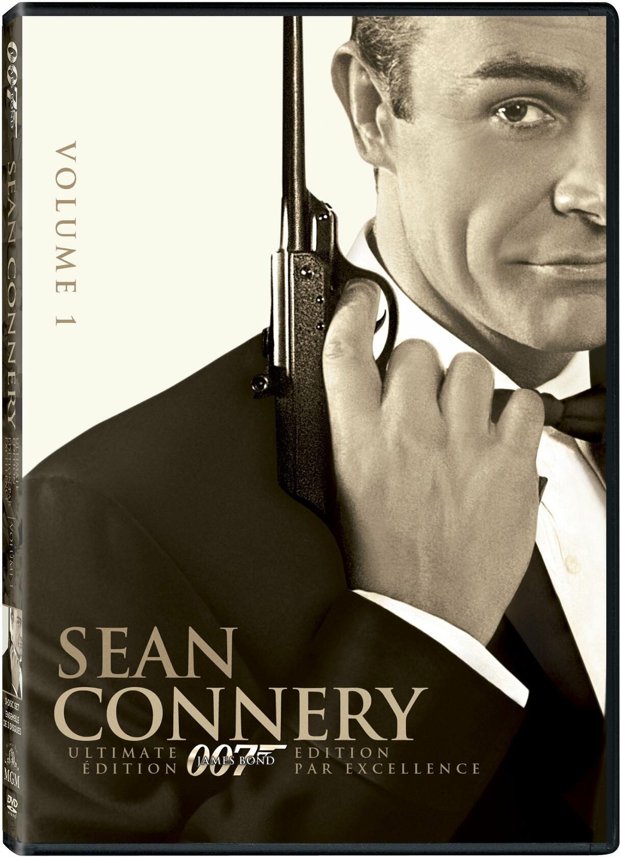 Sean Connery 007 Collection: Volume 1 (Dr. No / From Russia With Love / Goldfinger) [DVD] - Very Good