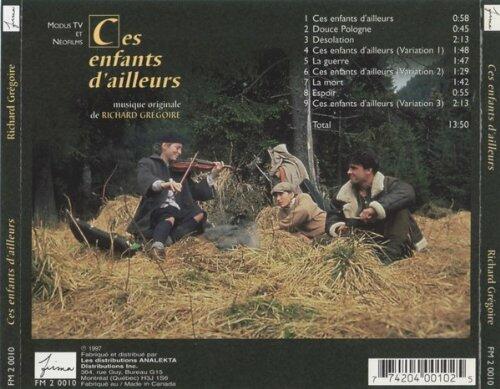 ces enfants d'ailleurs -1997 [Audio CD] RICHARD GREGOIRE - Very Good