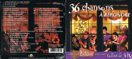 Folklore De Mon Temp/ Chansons A Repondre Vol.1 [Audio CD] Various
