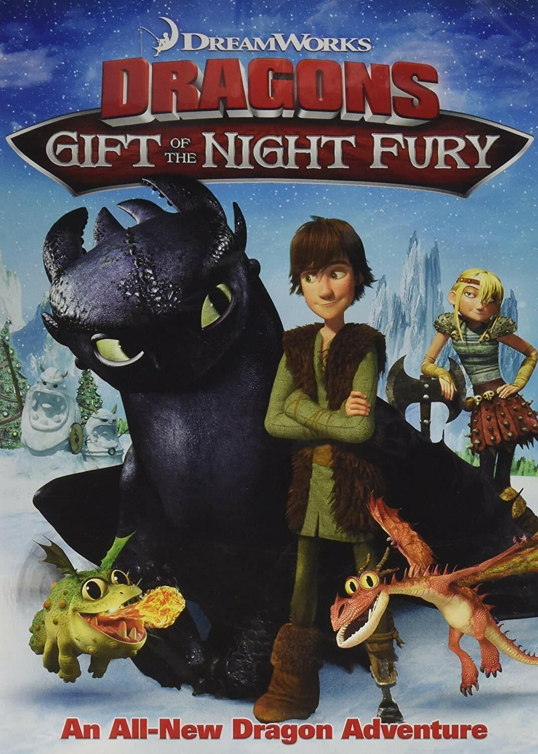DreamWorks Dragons: Gift of the Night Fury [DVD] - Very Good