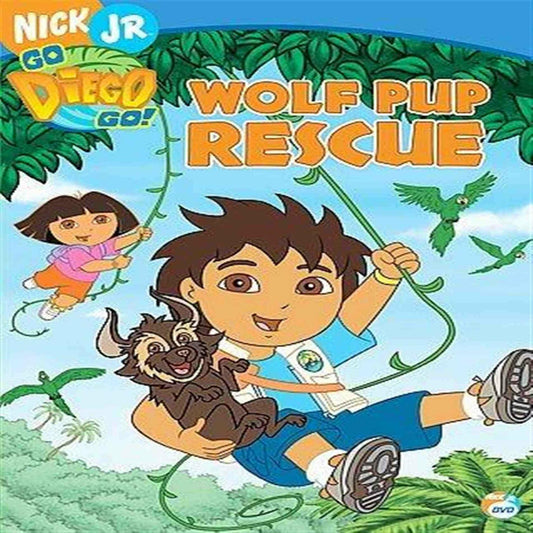 Go Diego Go!: Wolf Pup Rescue [Import] [DVD] - Very Good