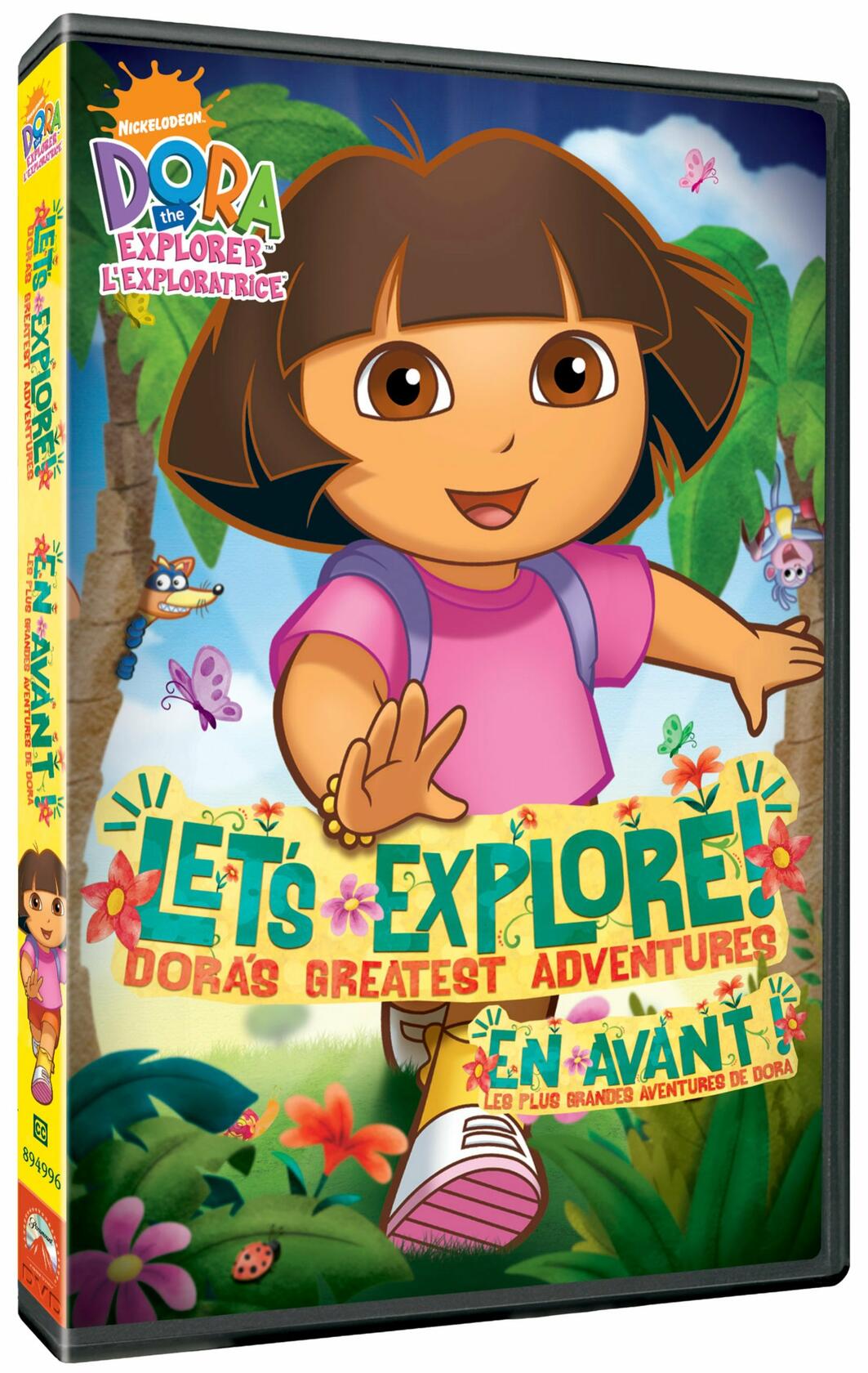 Dora The Explorer: Let's Explore! Dora's Greatest Adventures [DVD] - Very Good