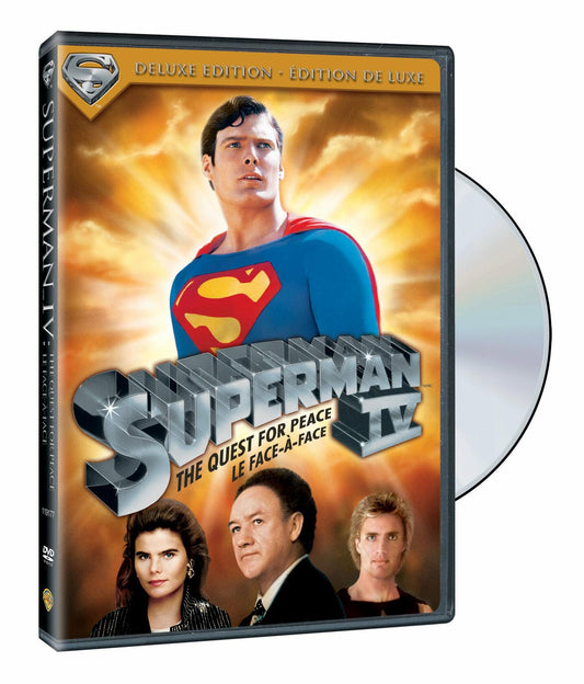 Superman IV: The Quest for Peace (Deluxe Edition) (Bilingual) [DVD] - Good