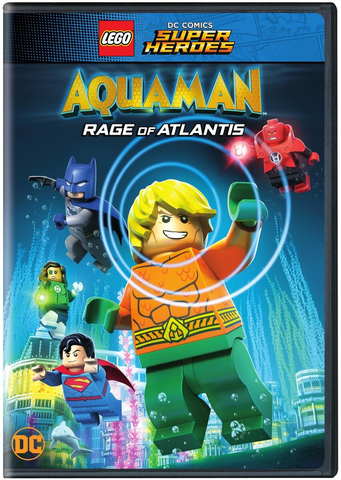 LEGO DC Comics Super Heroes: Aquaman: Rage of Atlantis [DVD] - Very Good