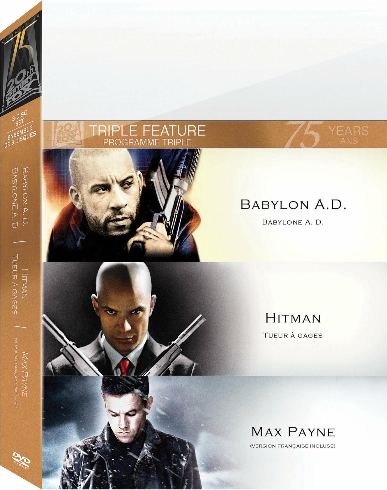 Max Payne / Babylon A.D. / Hit Man [DVD]