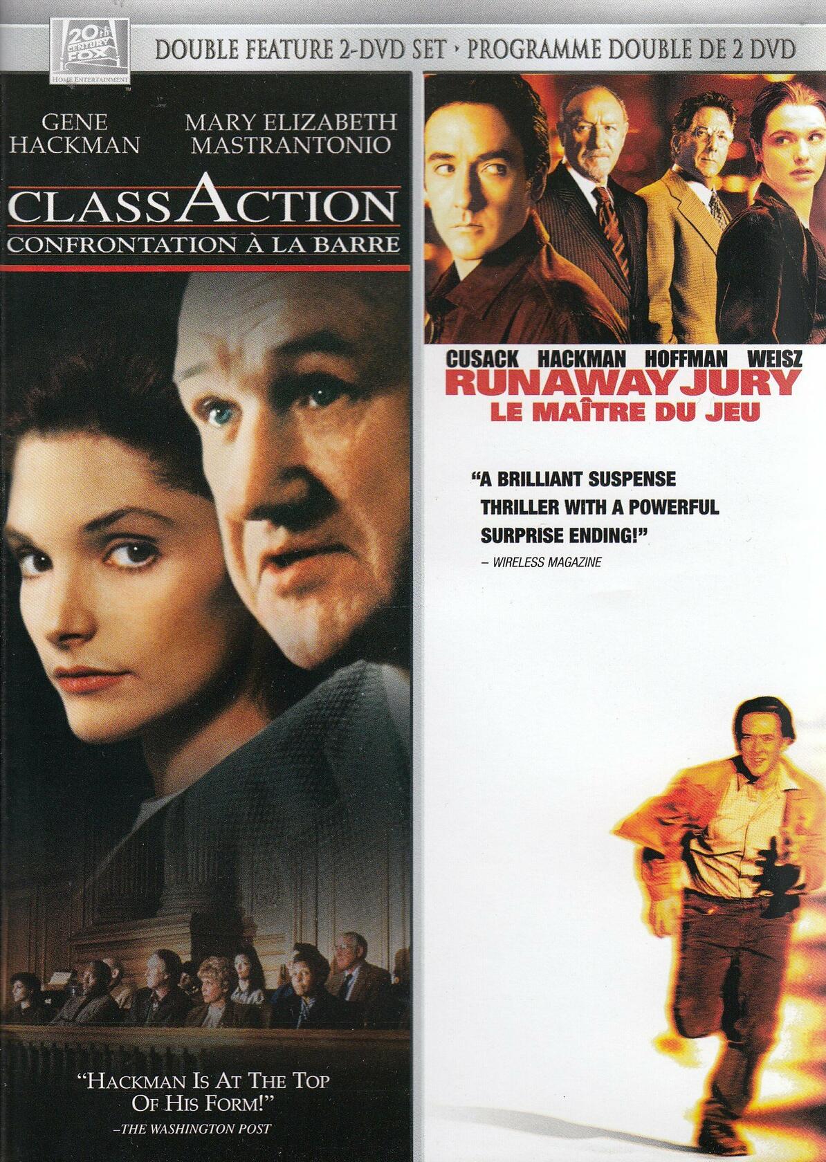 The Runaway Jury + Class Action [2-Pack] [DVD] - Very Good