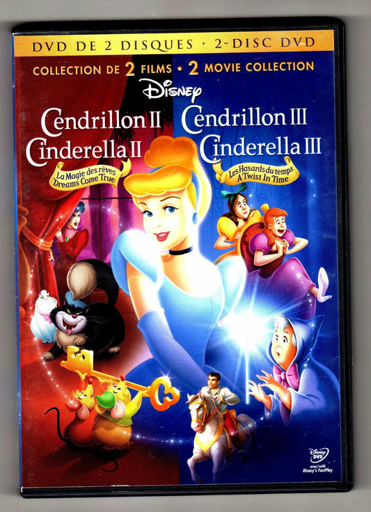 Cendrillon Collection de 2 films (Cendrillon II & Cendrillon III) (Bilingual) [DVD] - Good