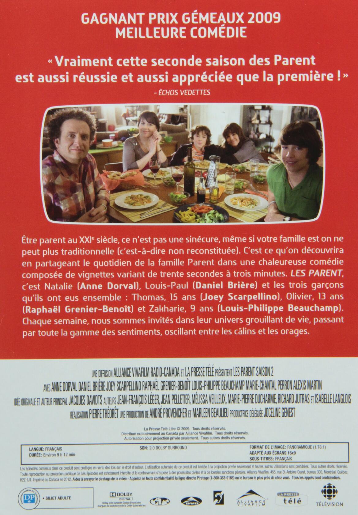 Les Parent: Saison 2 [DVD] - Very Good