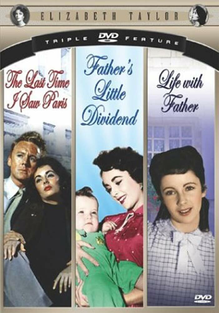 The Last Time I Saw Paris/Father's Little Dividend/Life With Father [Import] [DVD]