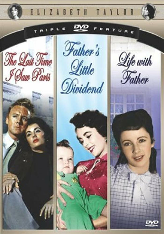 The Last Time I Saw Paris/Father's Little Dividend/Life With Father [Import] [DVD]