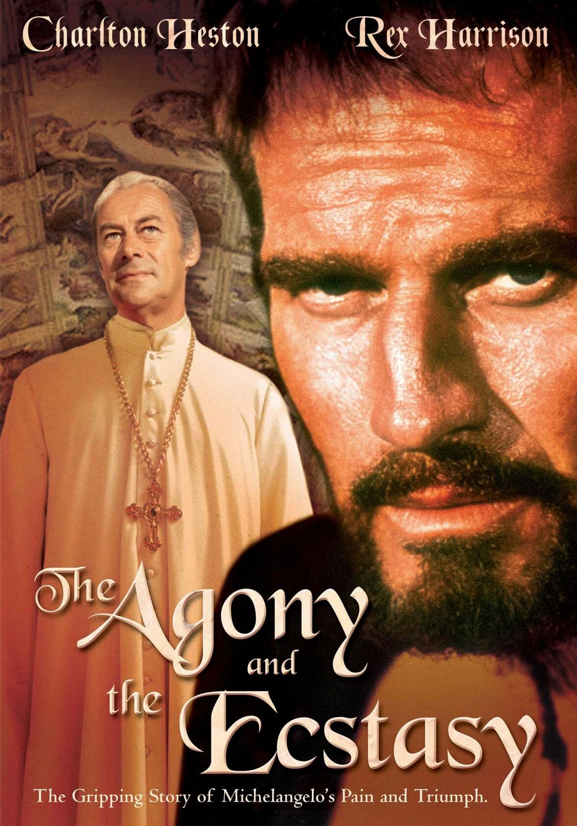 AGONY AND THE ECSTASY BY HESTON,CHARLTON (DVD) - Very Good