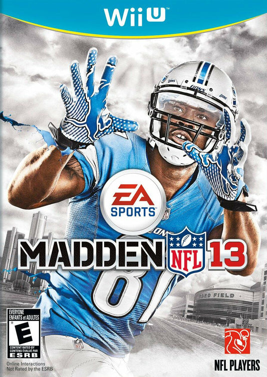 Madden NFL 13 - Wii U [video game] - Very Good