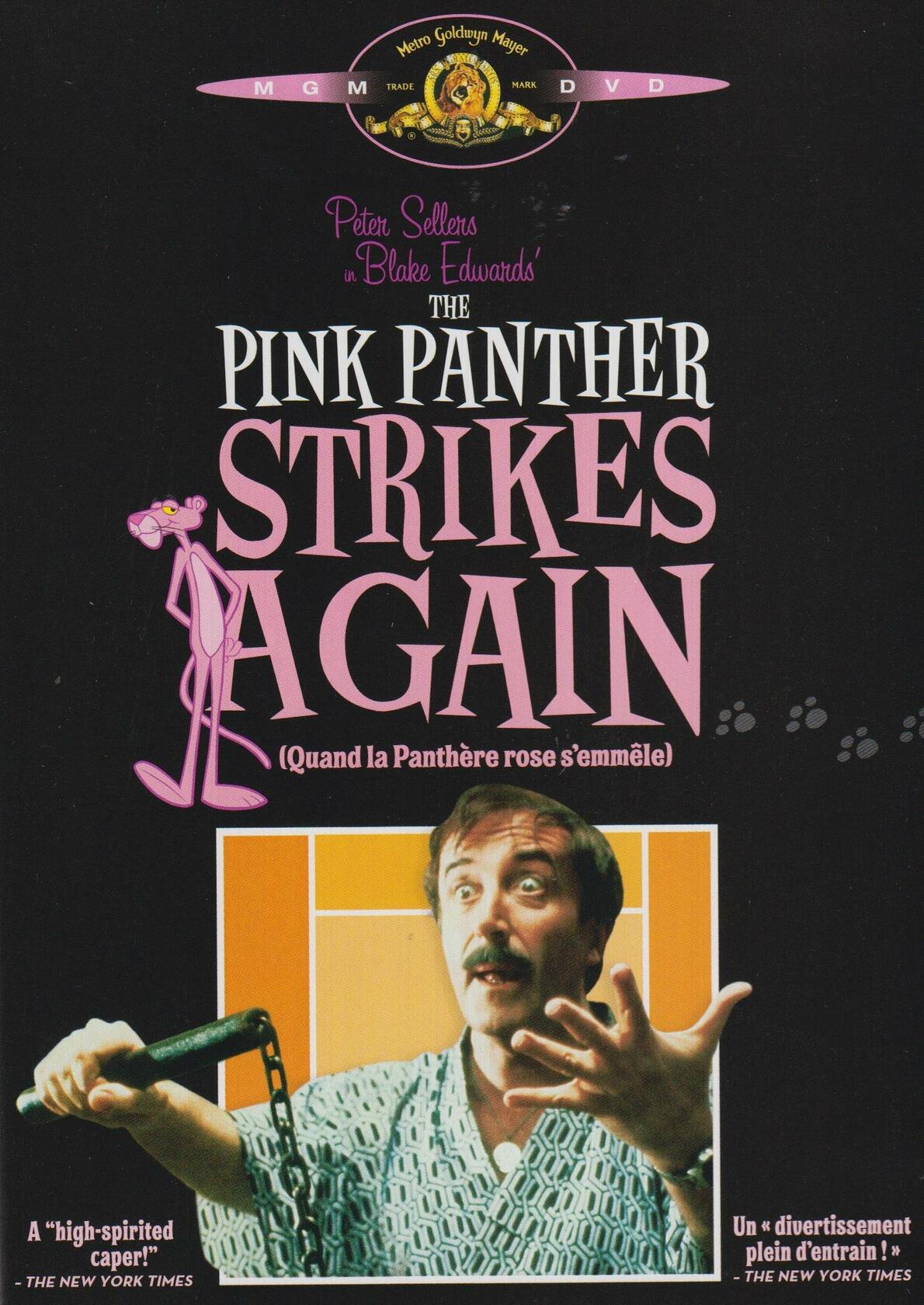 The Pink Panther Strikes Again (Bilingual) [DVD] - Very Good