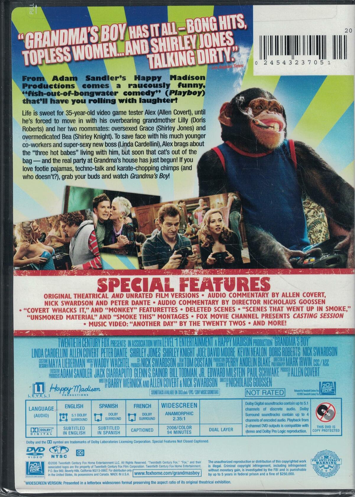 Grandma's Boy (Bilingual) [DVD] - Very Good