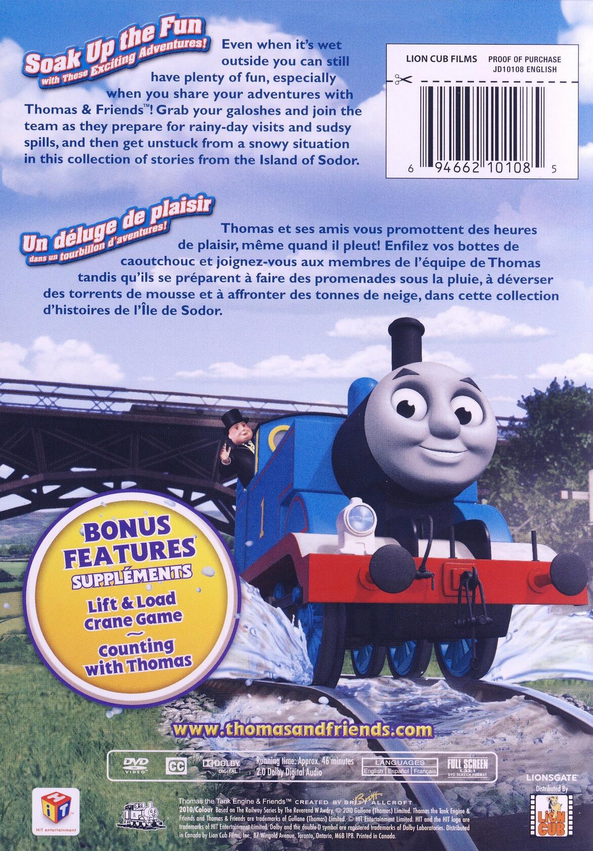 Thomas & Friends: Splish, Splash, Splosh! [DVD] - Good