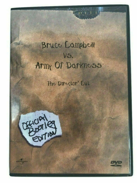 Bruce Campbell vs. Army Of Darkness: The Director's Cut - Official Bootleg Edition (Widescreen) [Import] [DVD] - Very Good