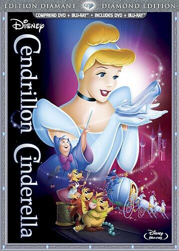 Cendrillon: Édition Diamant / Cinderella: Diamond Edition (Bilingual DVD Combo Pack) [Blu-ray + DVD] - Very Good