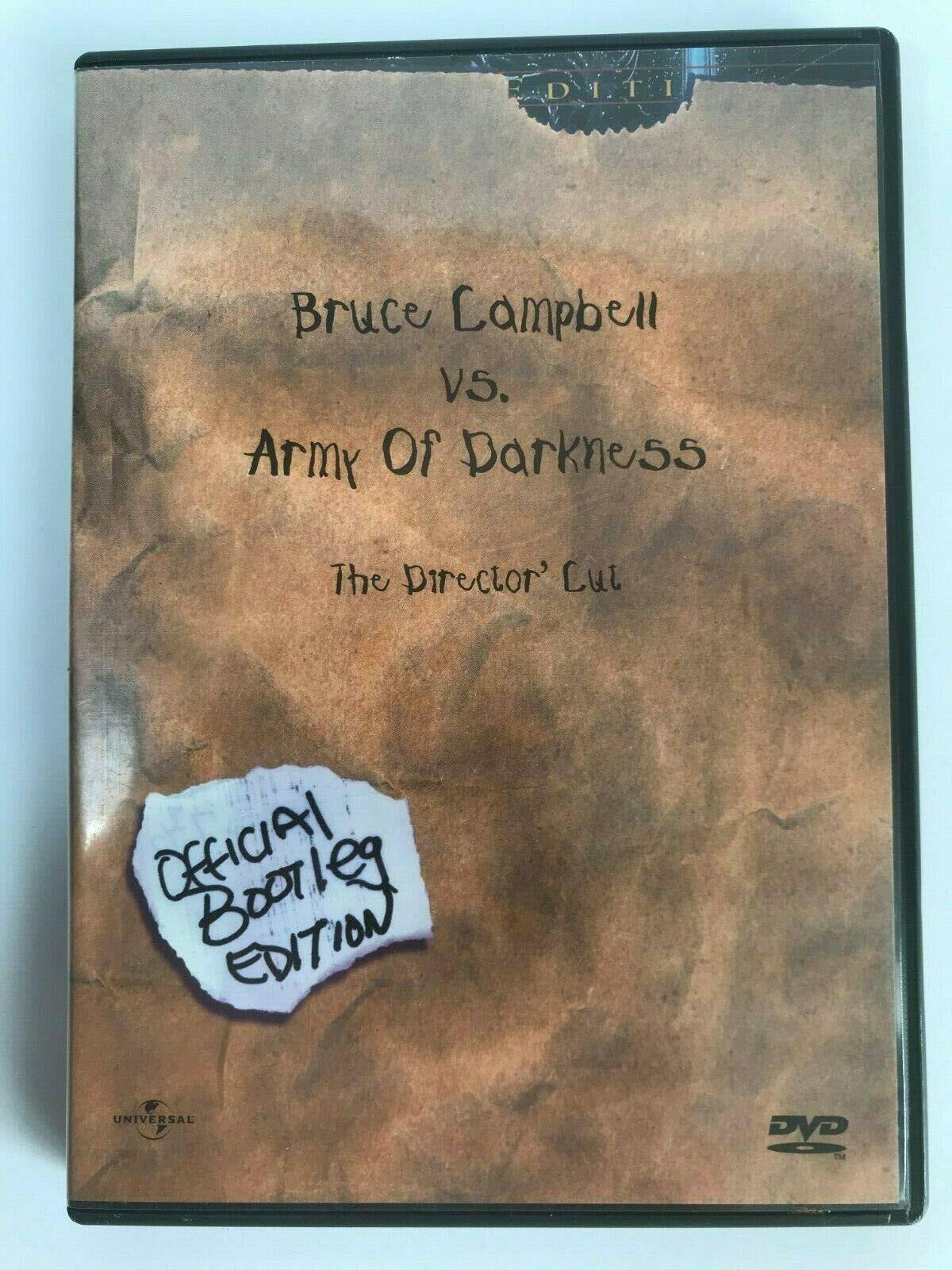 Bruce Campbell vs. Army Of Darkness: The Director's Cut - Official Bootleg Edition (Widescreen) [Import] [DVD] - Very Good