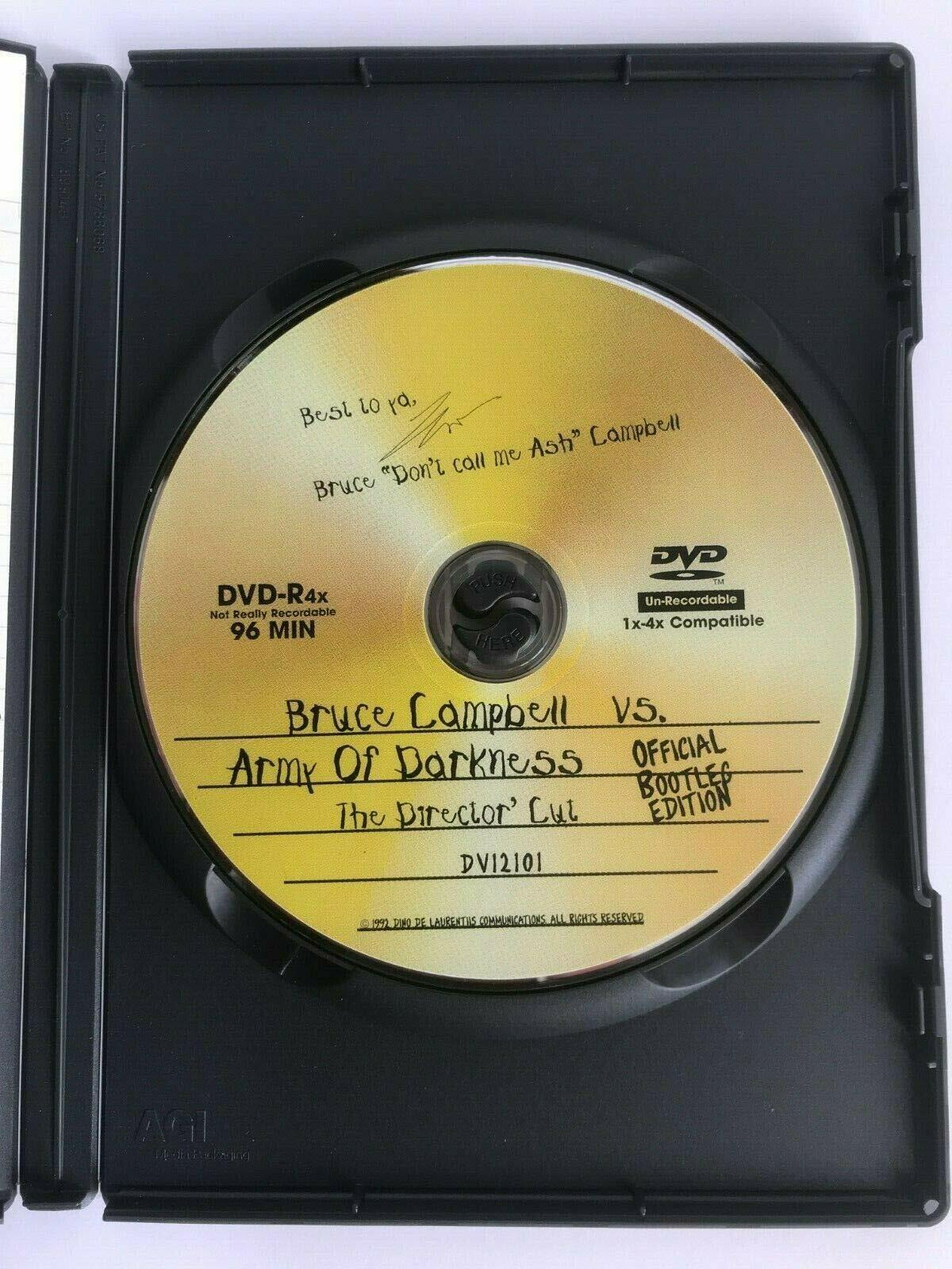 Bruce Campbell vs. Army Of Darkness: The Director's Cut - Official Bootleg Edition (Widescreen) [Import] [DVD] - Very Good