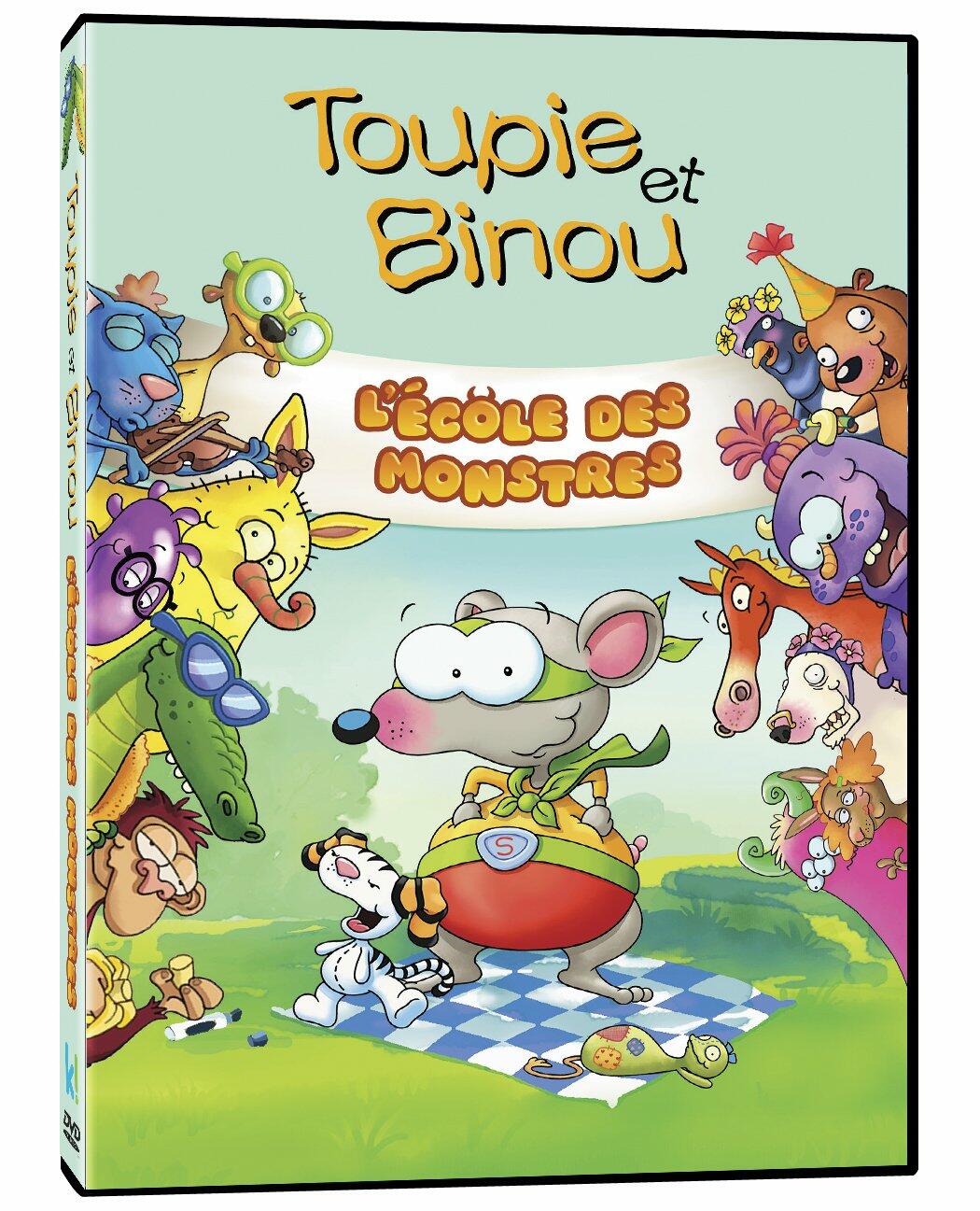 Toupie et Binou - L’École des monstres (Bilingual) - Very Good