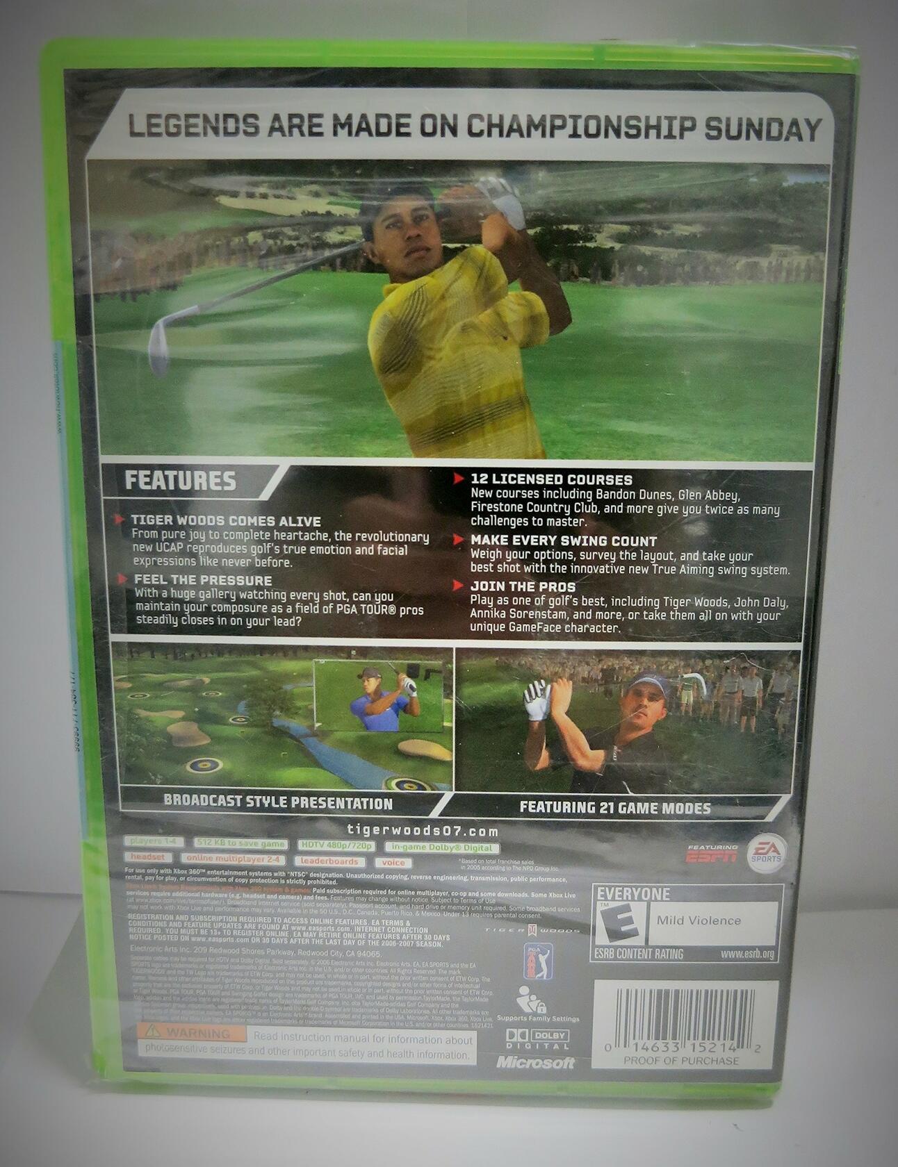 Tiger Woods PGA Tour 07 [video game] - Very Good