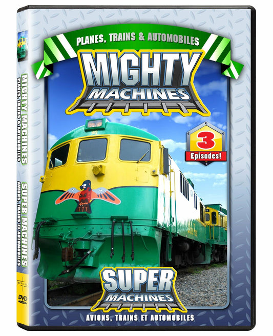 Mighty Machines - Planes, Trains, and Automobiles / Super Machines - Avions, Trains et Automobiles (Bilingue) (Bilingual) [DVD] - Good