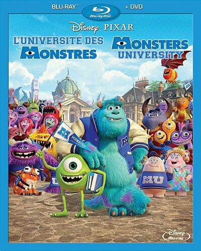 L’Université des Monstres / Monsters University (Bilingual) [Blu-ray + DVD] - Very Good