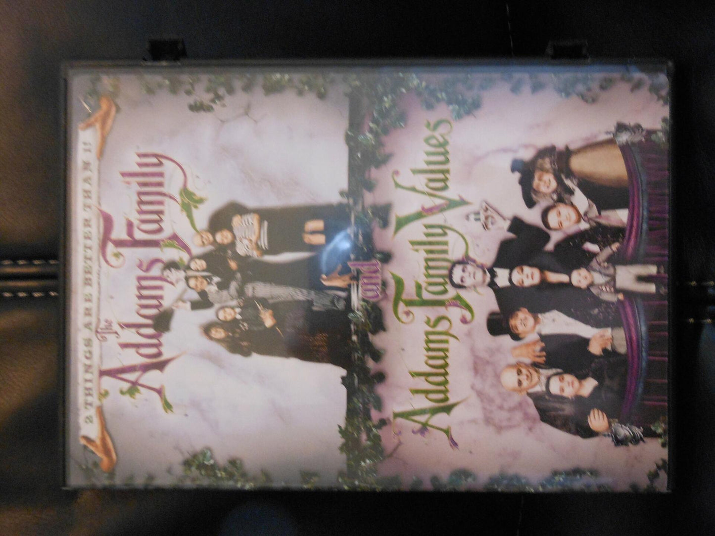 The Addams Family/Addams Family Values [DVD] - Very Good