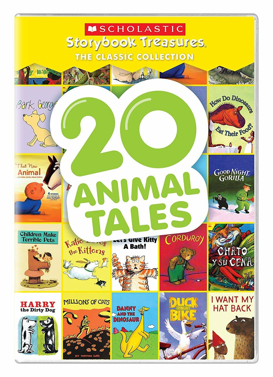 20 Animal Tales: Scholastic Storybook Treasures Classic Collection [DVD] - Very Good