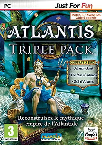 Atlantis Triple Pack: Atlantis Quest + The Rise of Atlantis + Call of Atlantis - French only - Standard Edition [video game] - Very Good