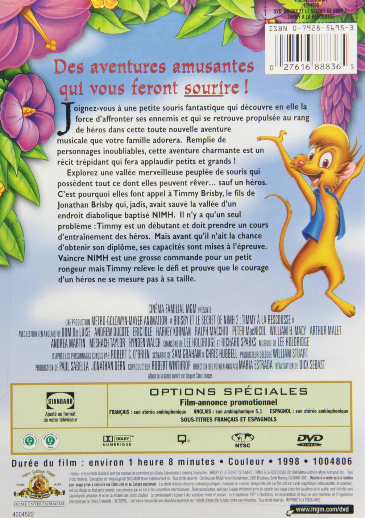 Secret of Nimh 2 - Very Good