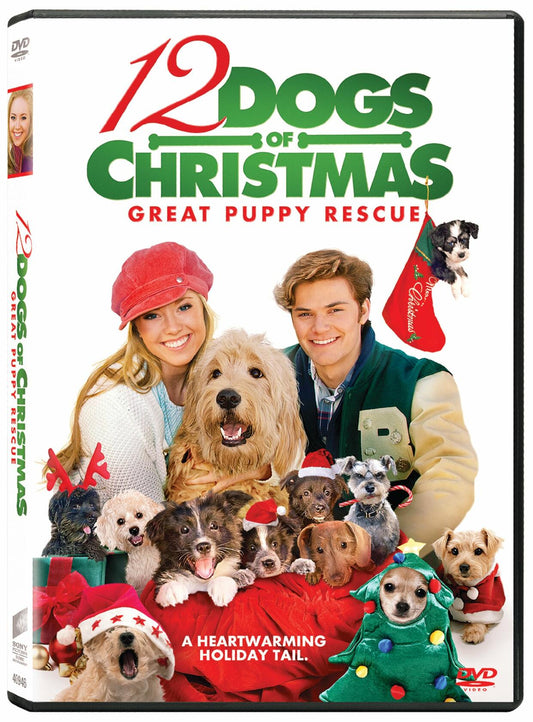 12 Dogs of Christmas: Great Puppy Rescue [DVD] - Very Good