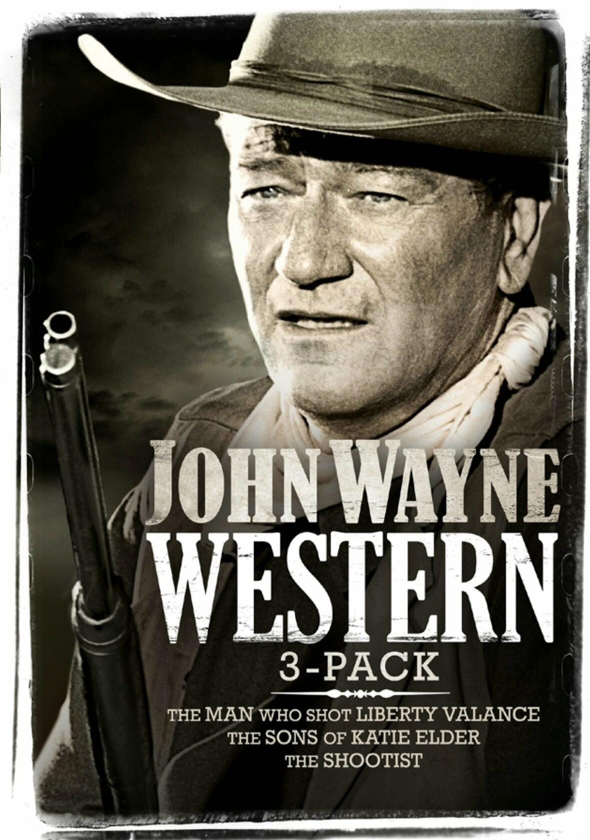 John Wayne Western 3-Pack (Includes Man Who Shot Liberty Valance, Sons of Katie Elder, The Shootist) (Bilingual) [DVD]