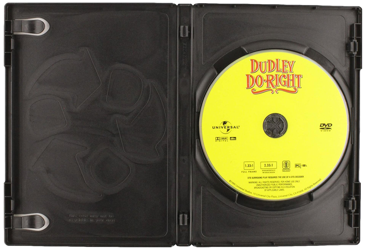 Dudley Do-Right (Widescreen/Full Screen) [DVD] - Very Good