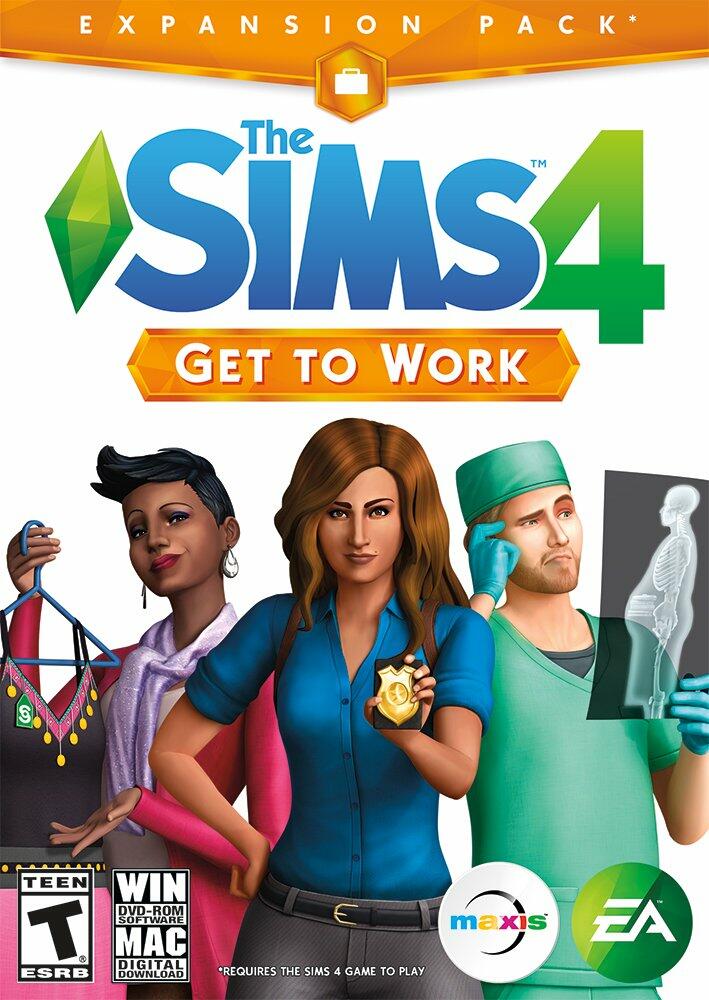 The Sims 4 ,Au Travail [video game] - Very Good