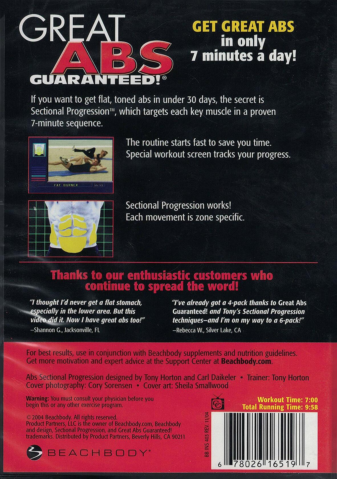 Great ABS Guaranteed [DVD] - Very Good