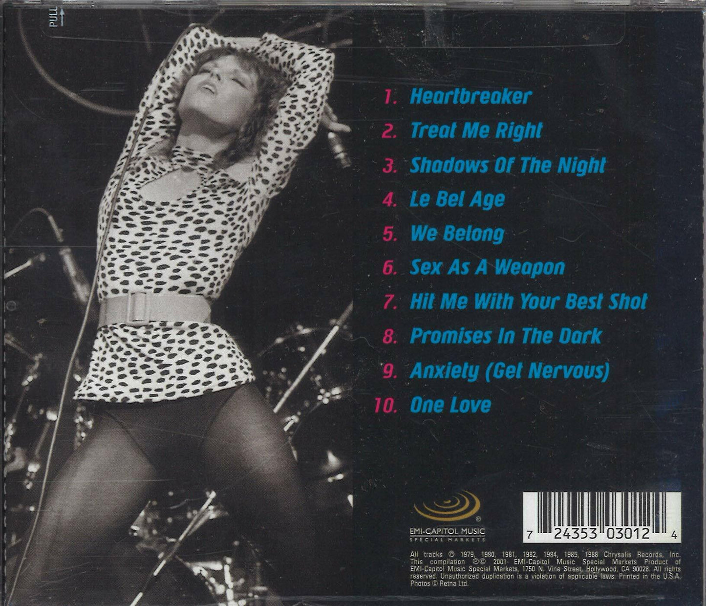 Best Of Pat Benatar Vol.1 [Audio CD] BENATAR,PAT - Very Good