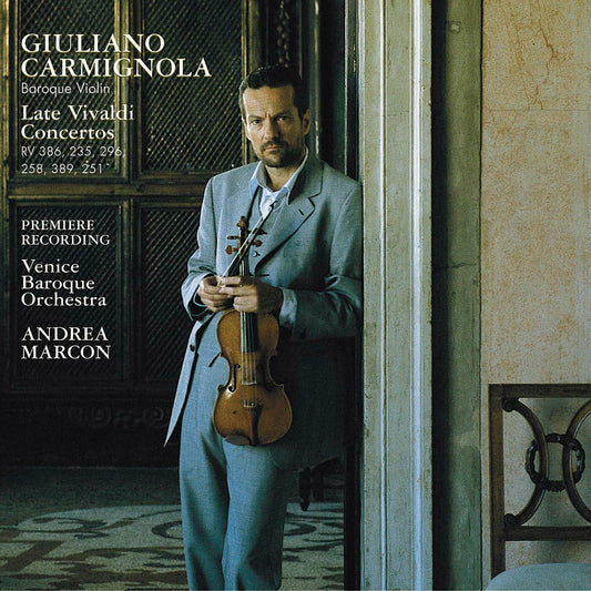 Six Vivaldi Concertos [Audio CD] A. Vivaldi; Giuliano Carmignola; Andrea Marcon and Venice Baroque Orchestra - Very Good