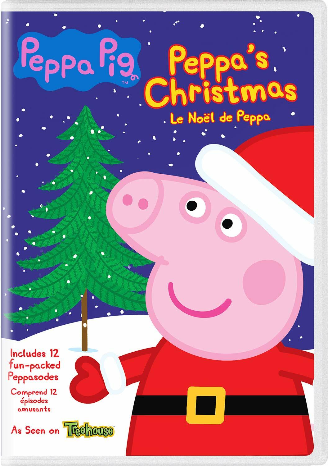 Peppa Pig: Peppa's Christmas [Bilingual] [DVD] - Very Good
