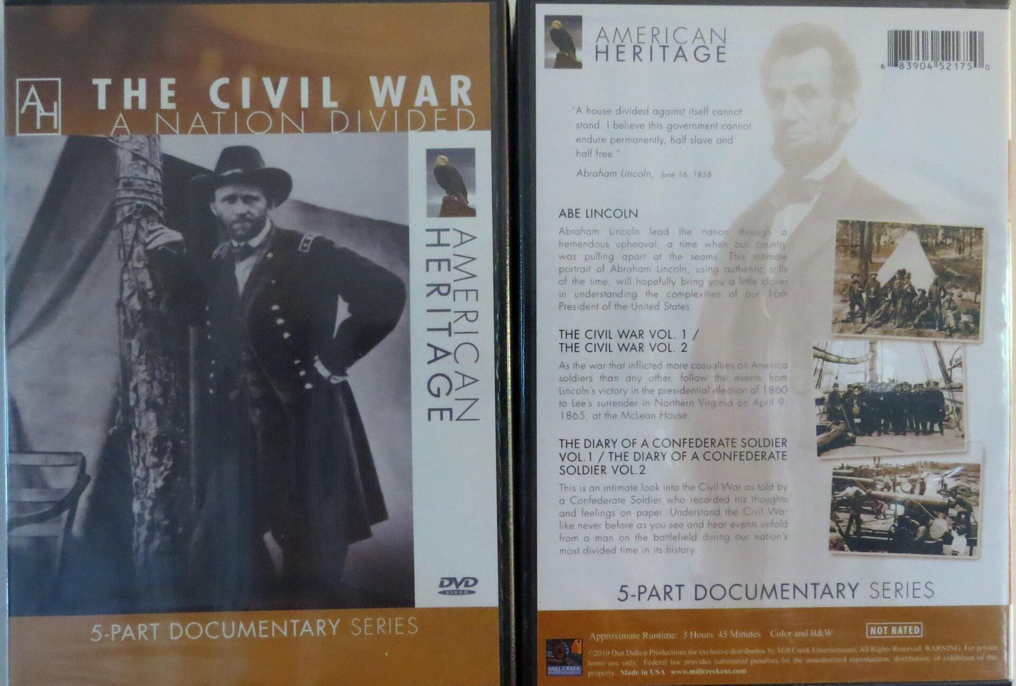 The Civil War: A Nation Divided (2010) [DVD] - Very Good
